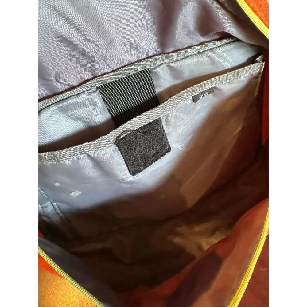 Maleroads Orange Crossbody Sling Bag Travel Chest Pack Lightweight